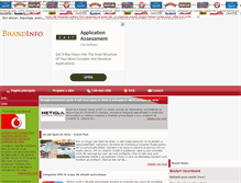 Tablet Screenshot of brandinfo.ro